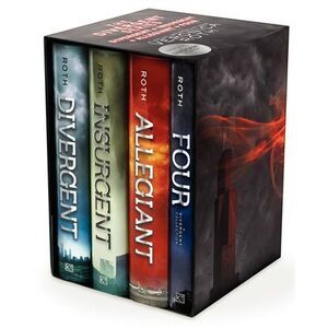 Divergent Series Four-Book Hardcover Gift Set: Divergent, Insurgent, Allegiant,
